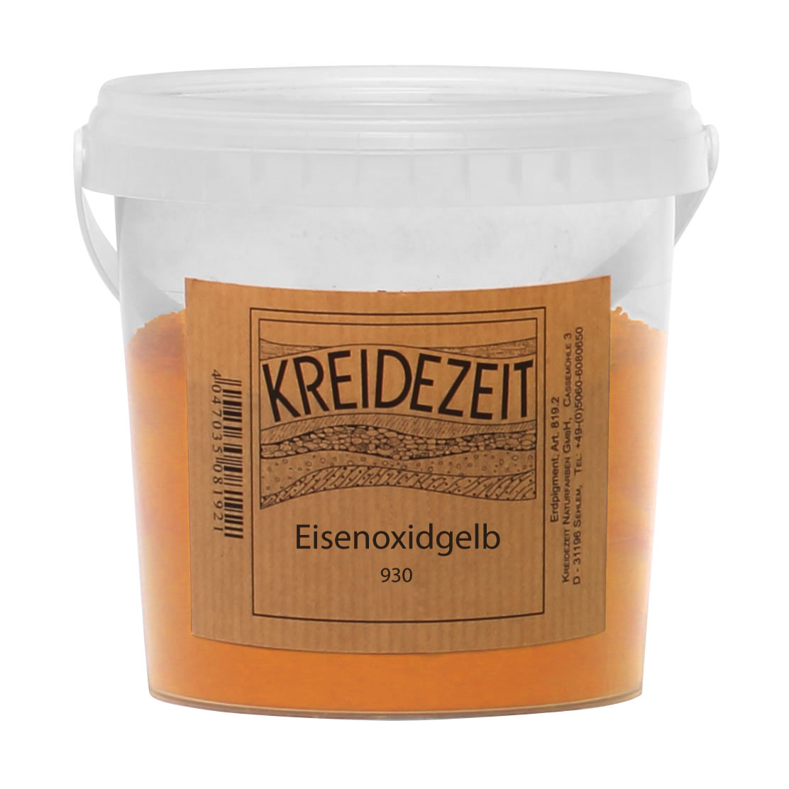 Kreidezeit Pigment 930 Eisenoxidgelb